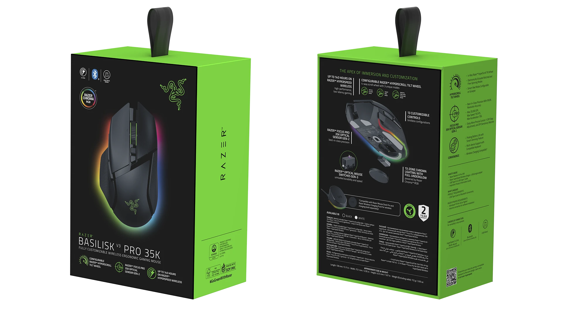 Razer Basilisk V3 Pro 35K