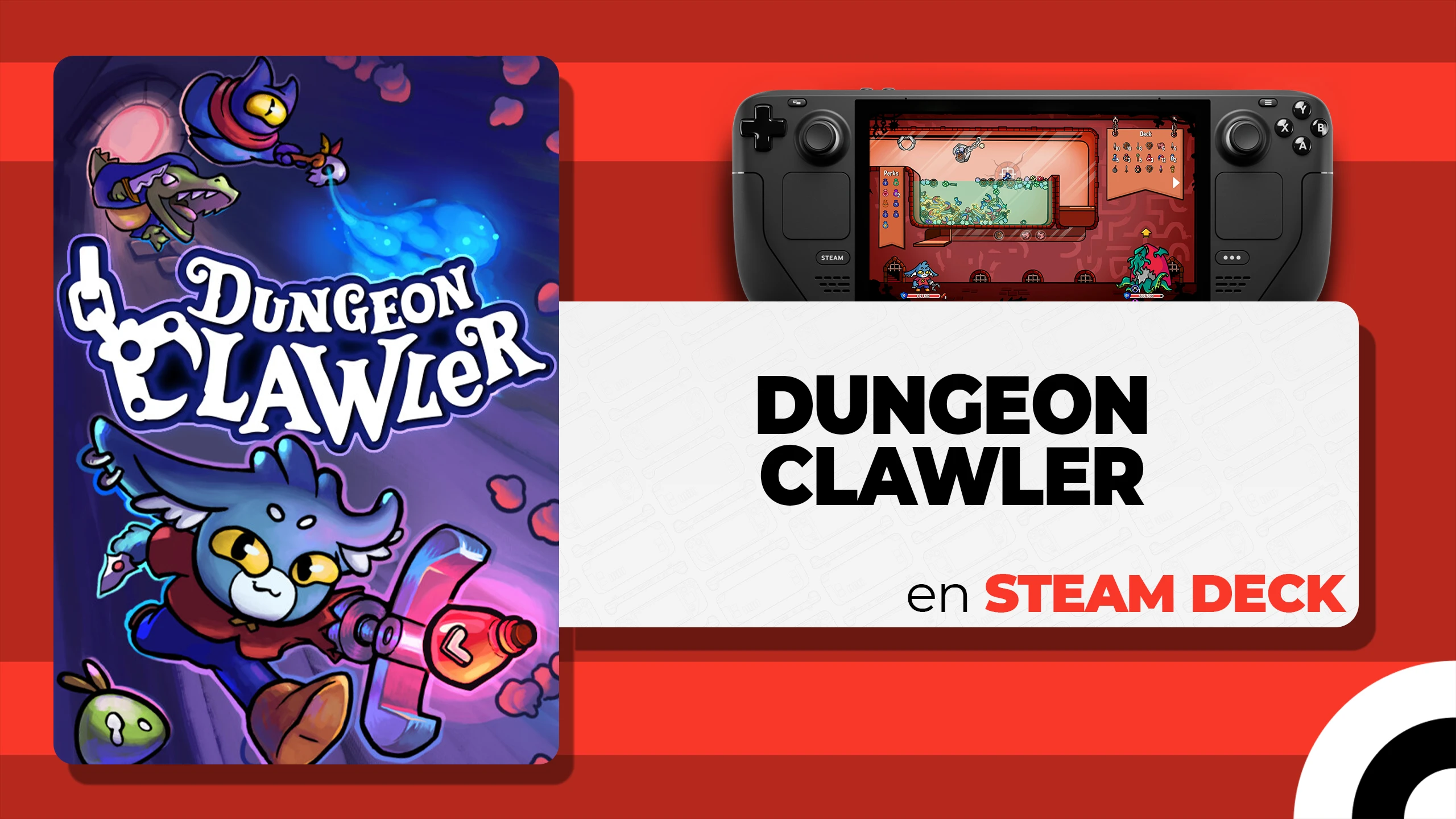 Dungeon Clawler en Steam Deck