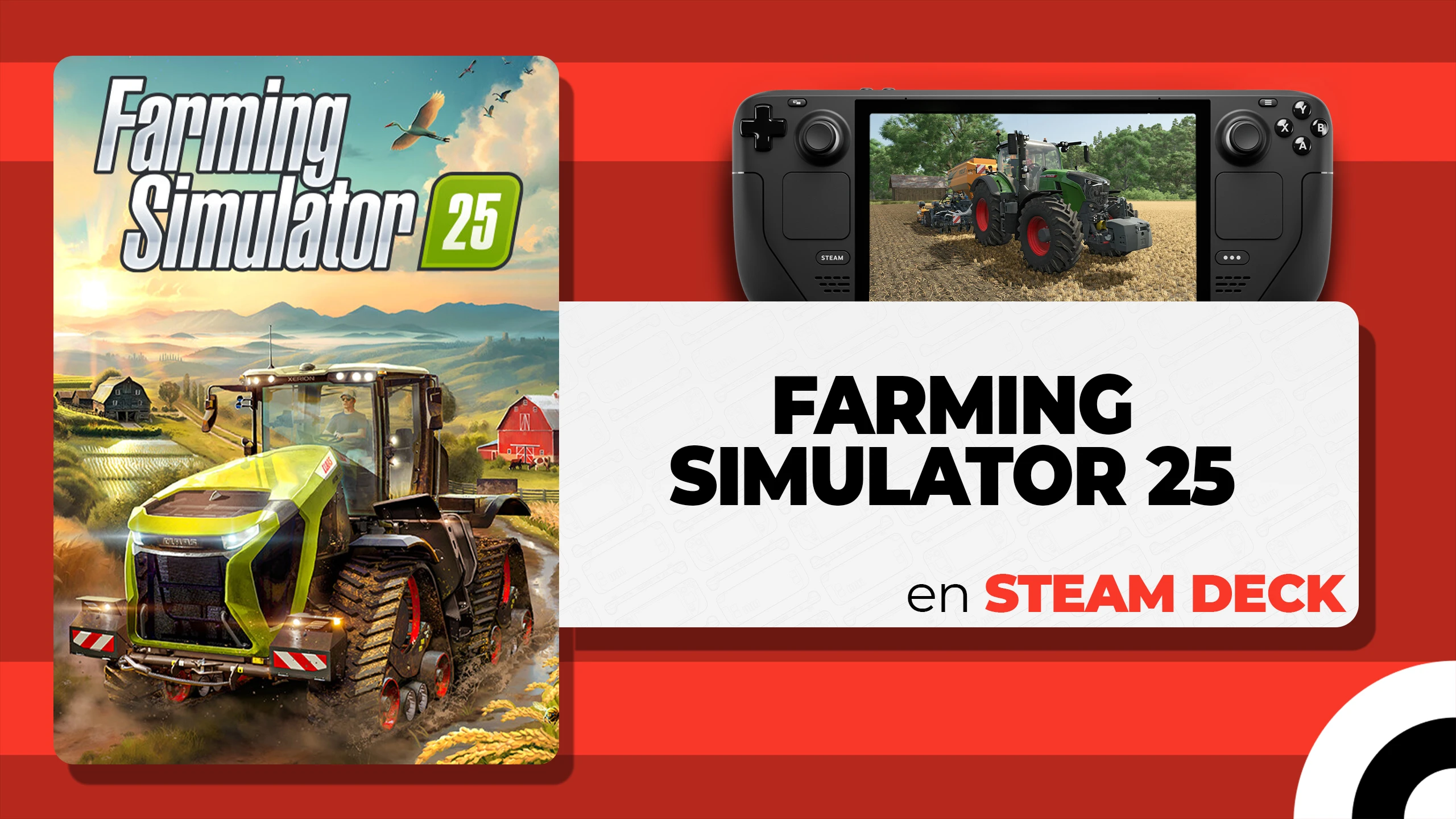 Farming Simulator 25 en Steam Deck