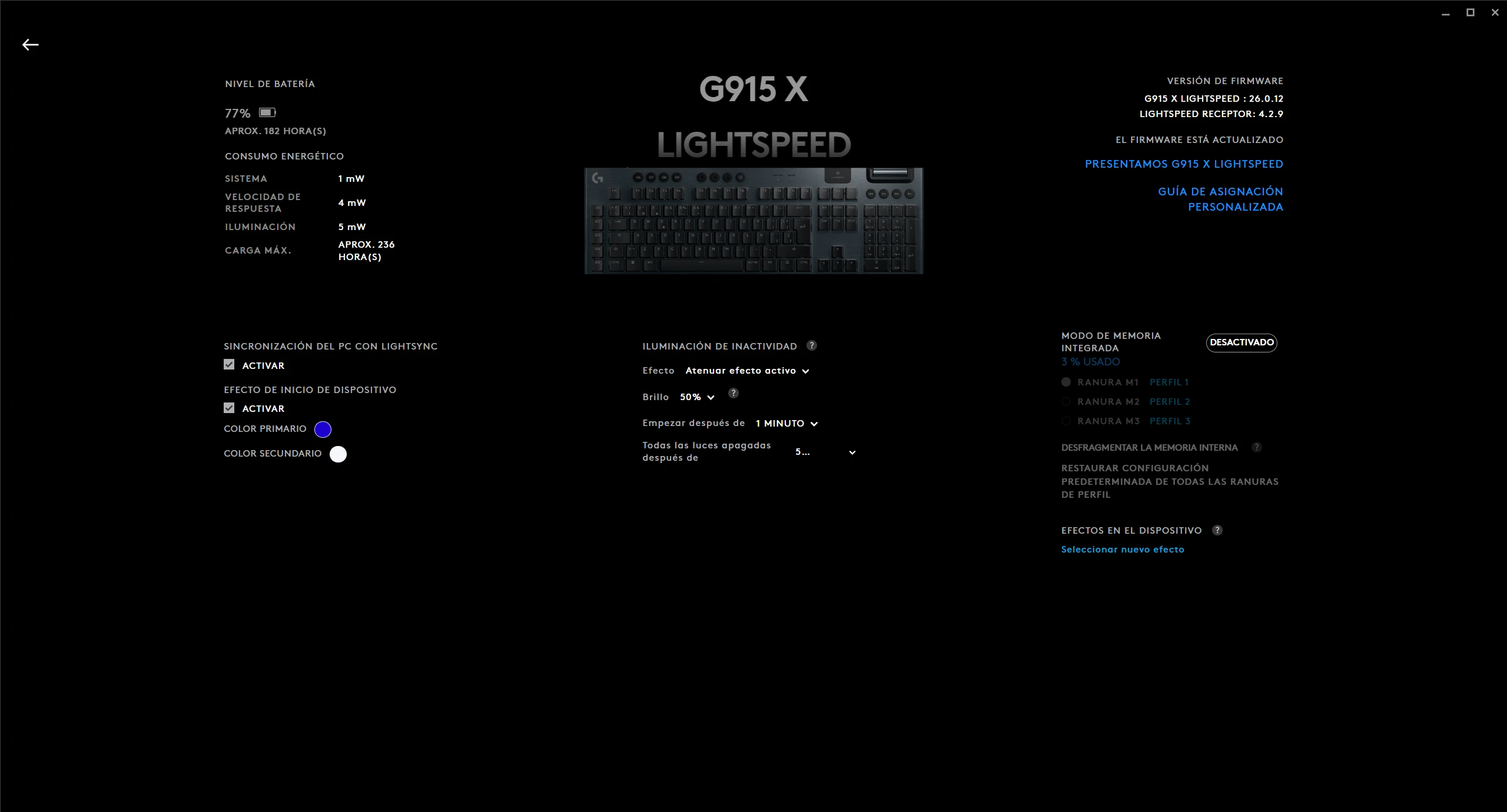 Logitech G915 X LIGHTSPEED