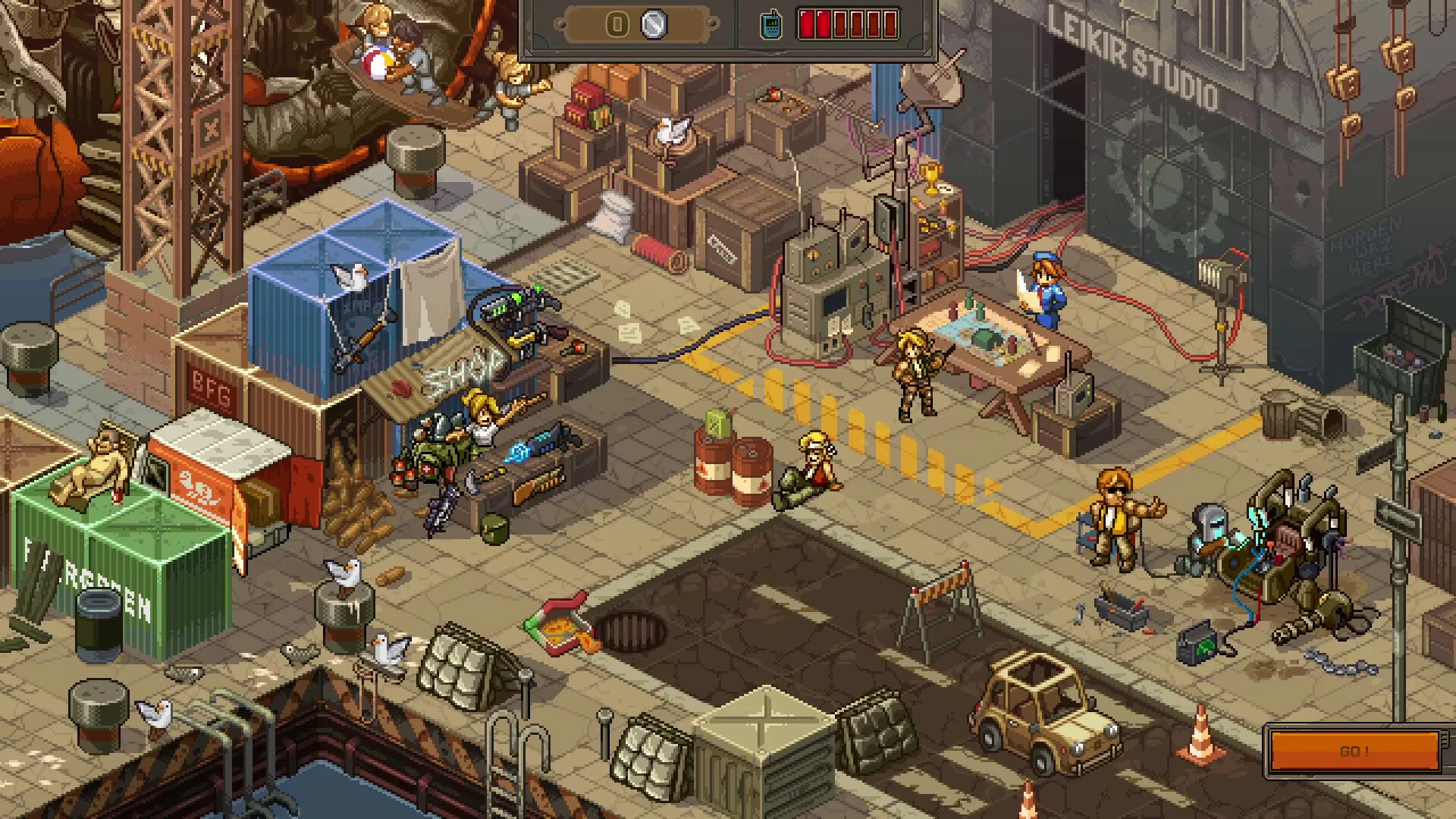 Metal Slug Tactics en Steam Deck