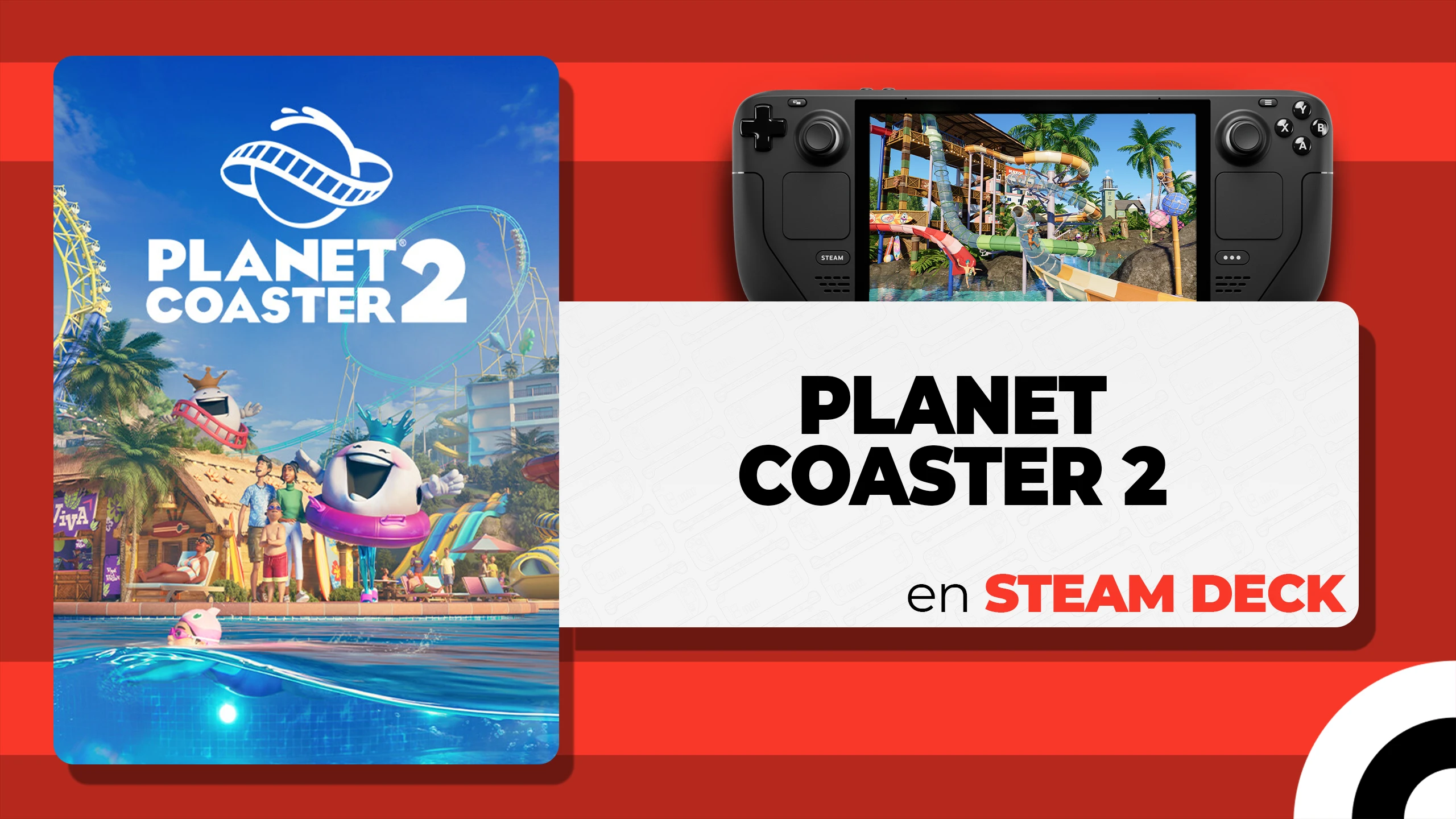 Planet Coaster 2 en Steam Deck