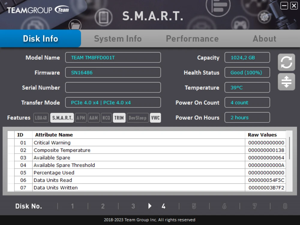 TeamGroup MP44Q SSD