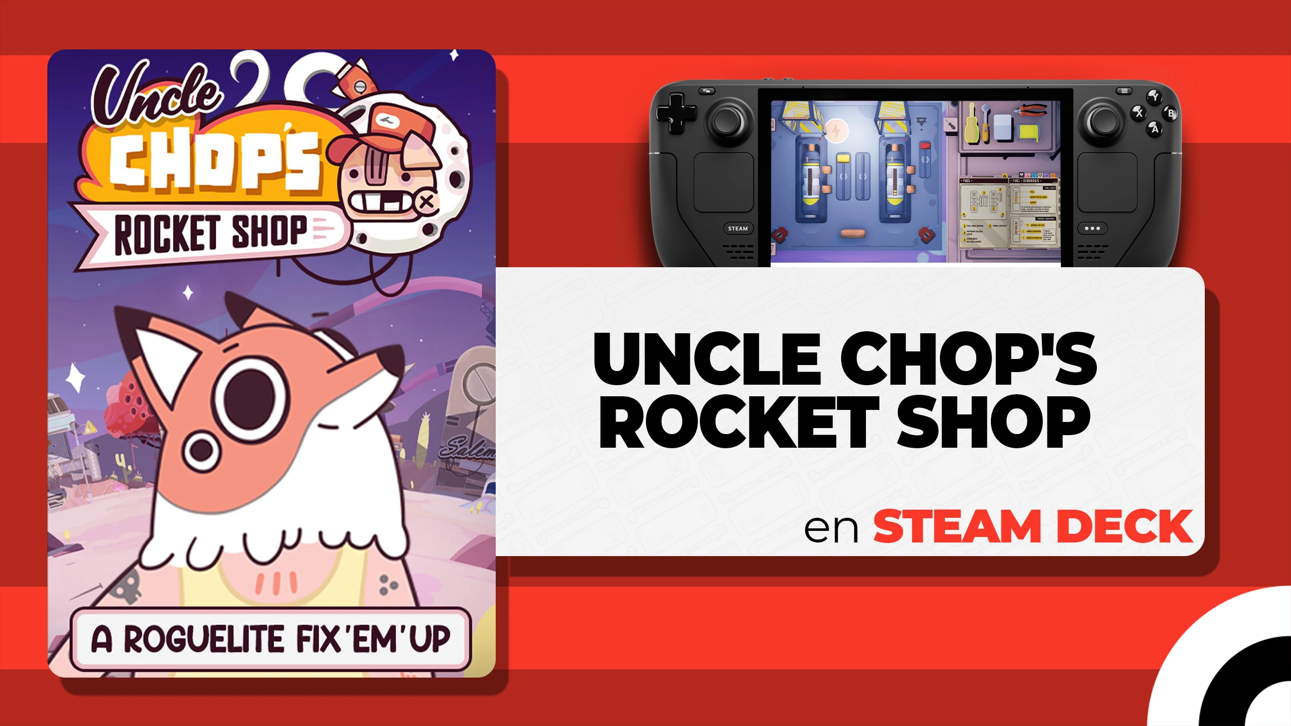 Uncle Chop's Rocket Shop en Steam Deck