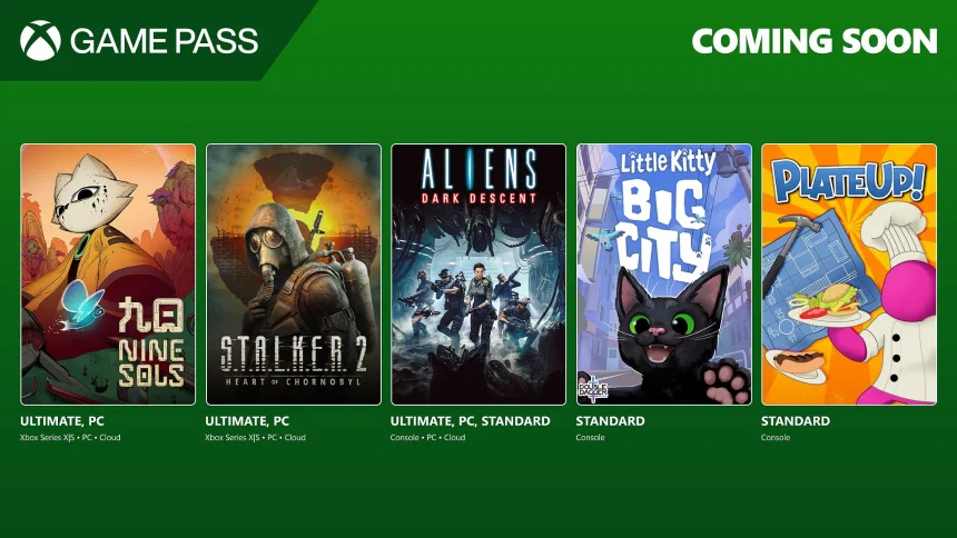 Xbox Game Pass de noviembre 2024