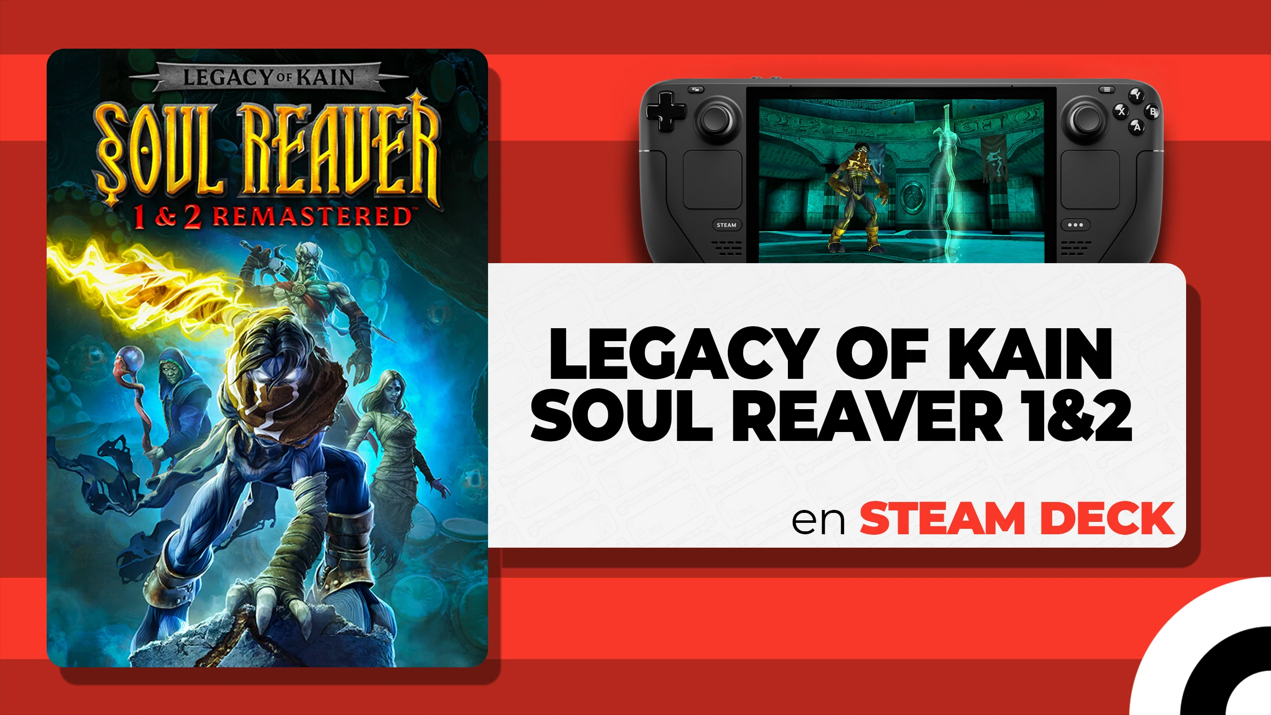 Legacy of Kain Soul Reaver Remastered en Steam Deck