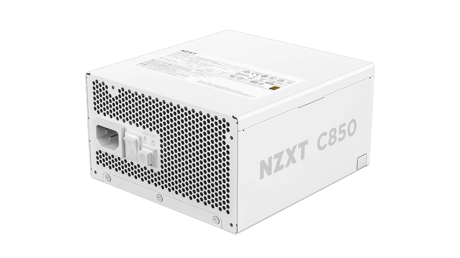 NZXT C850 GOLD ATX 3.1 WHITE