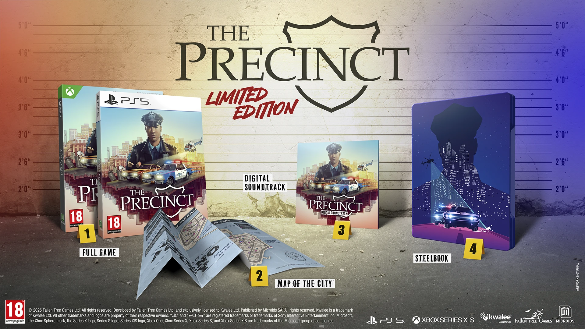 edición física de The Precinct