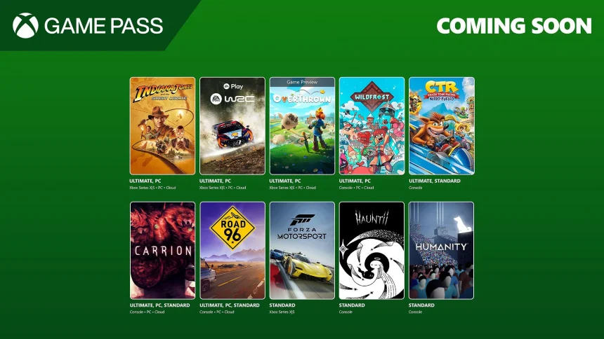 Xbox Game Pass de diciembre 2024