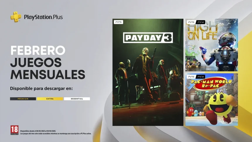 PlayStation Plus de febrero 2025