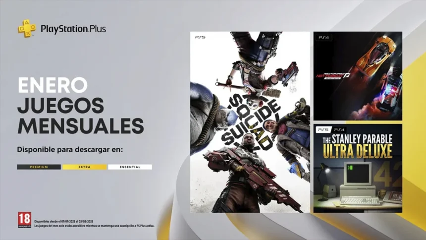 PlayStation Plus de enero 2025