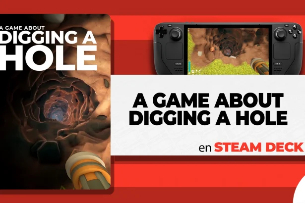 A Game About Digging A Hole en Steam Deck