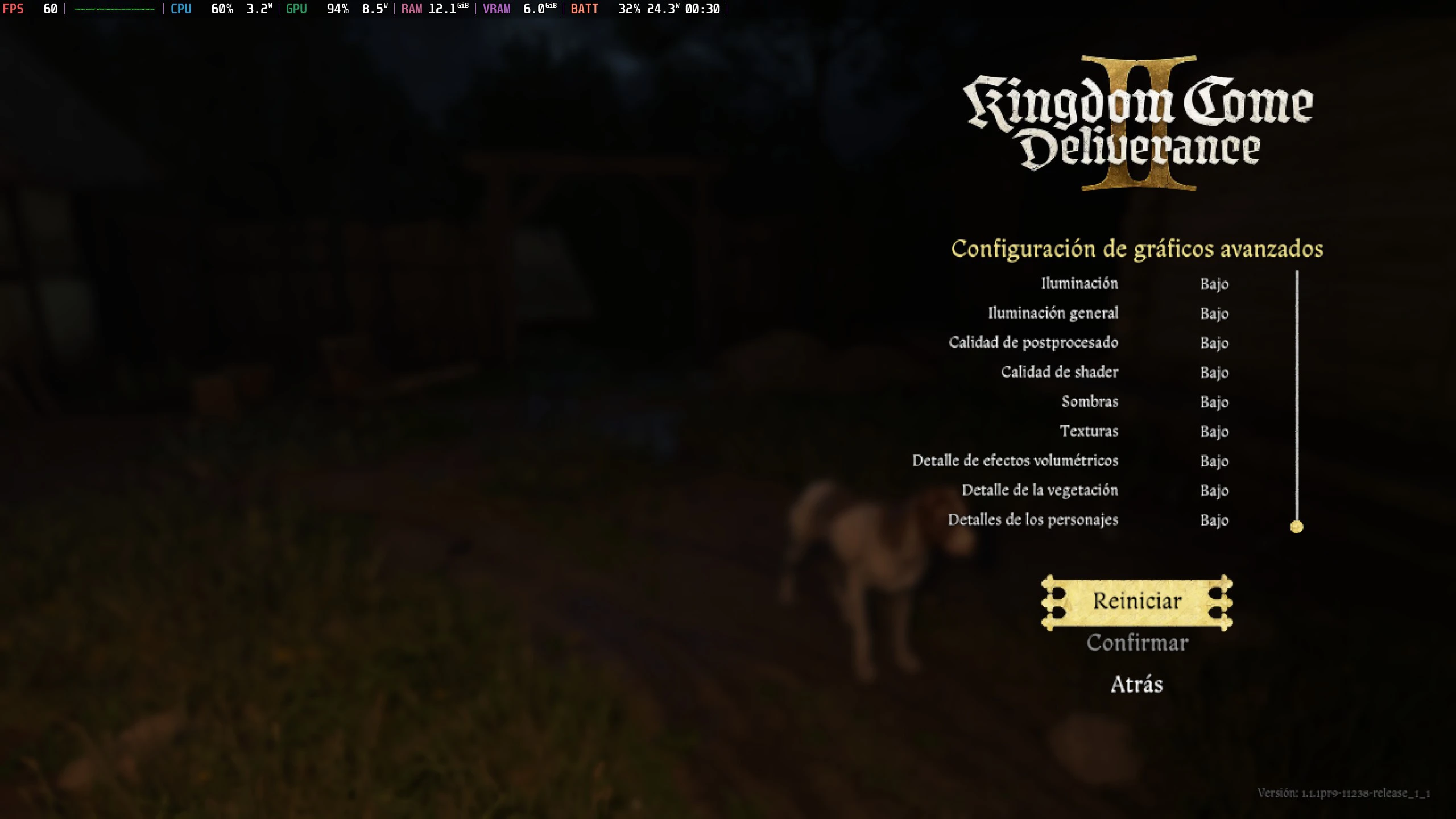 Kingdom Come Deliverance II en Steam Deck