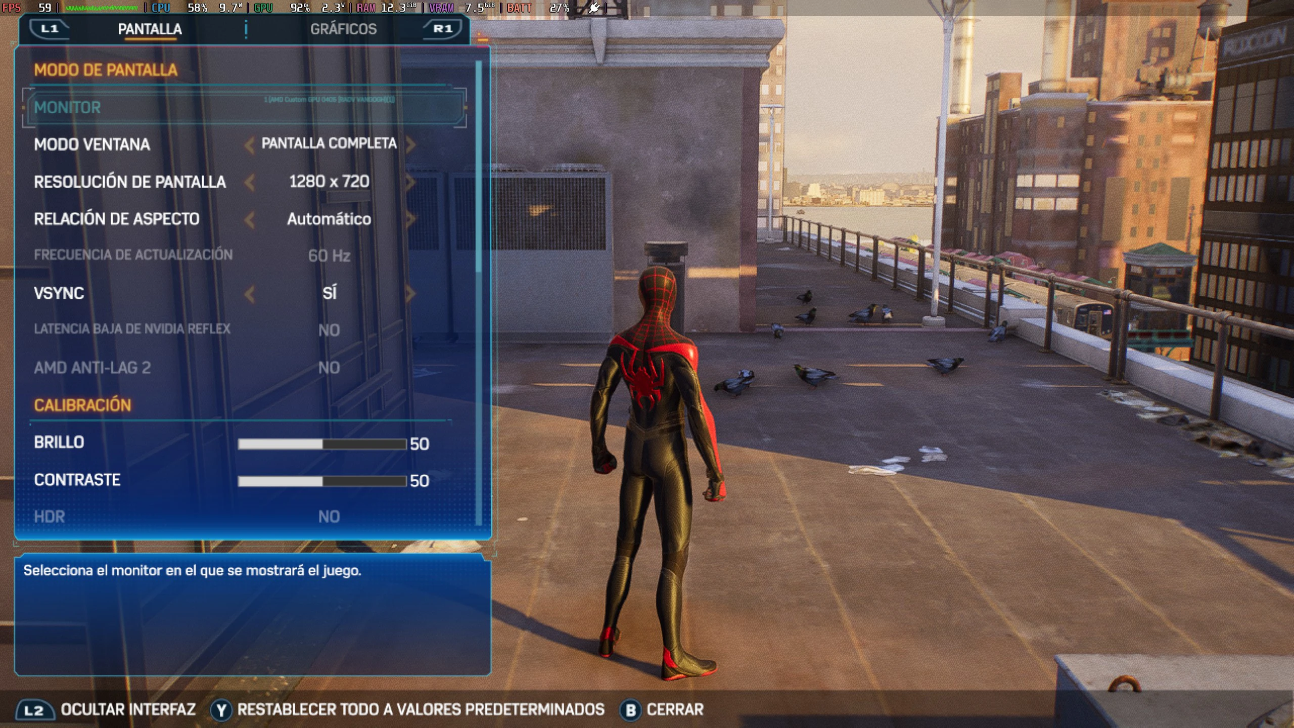 Marvel's Spider-Man 2 en Steam Deck