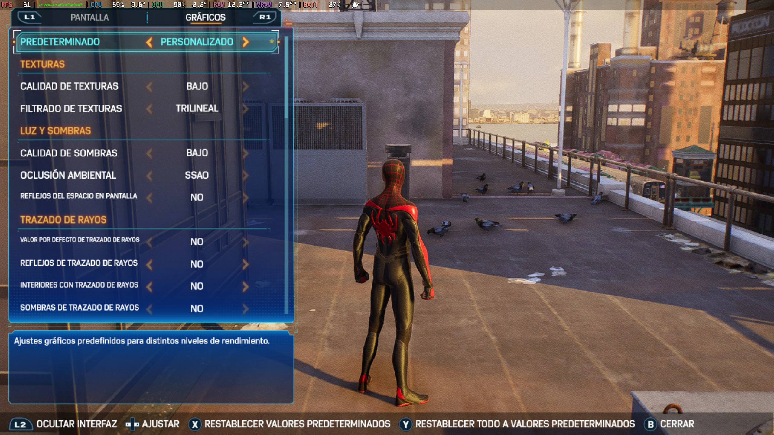 Marvel's Spider-Man 2 en Steam Deck