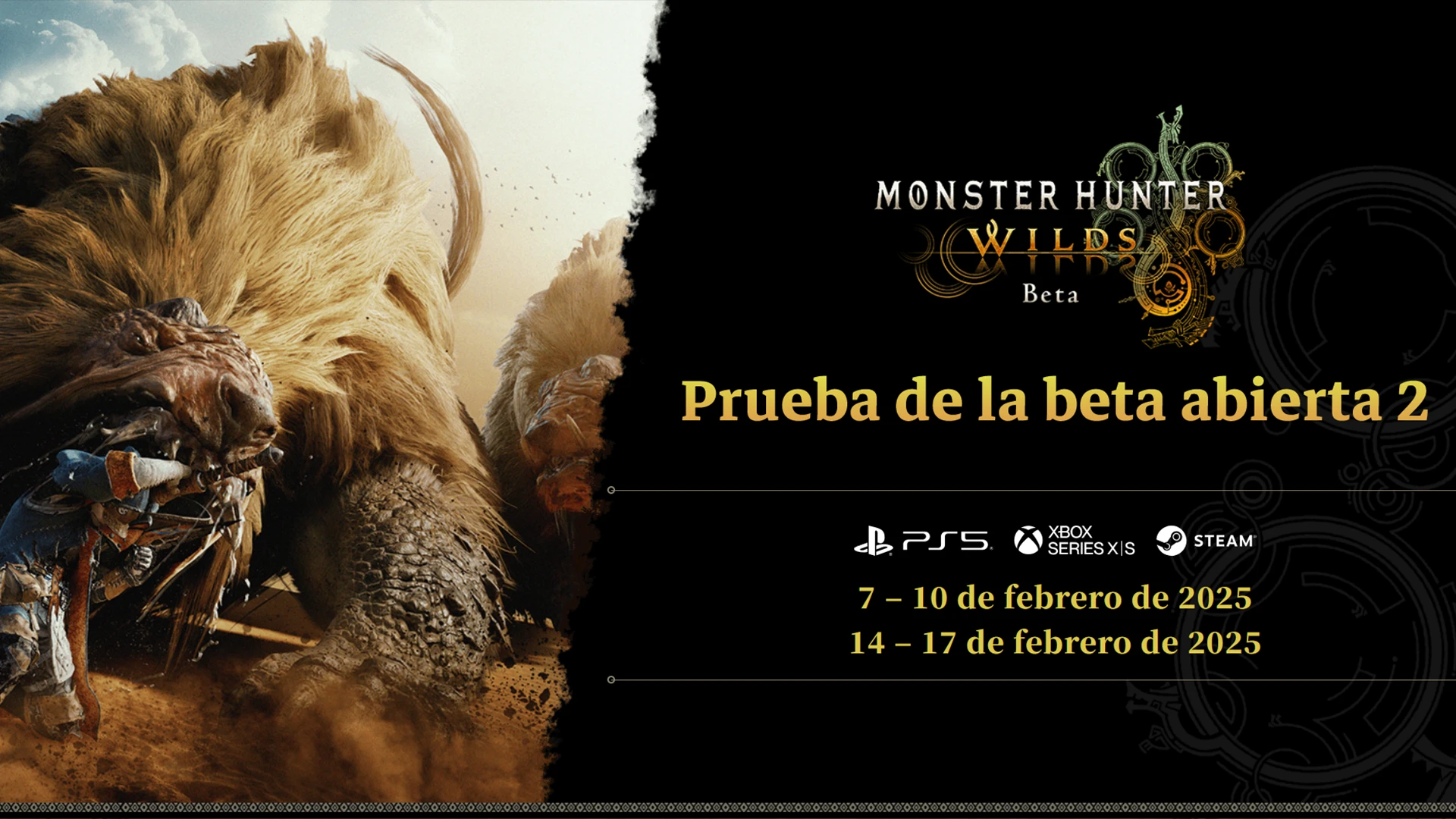 Beta abierta de Monster Hunter Wilds