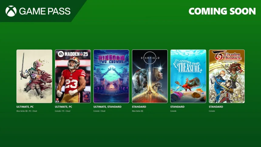 Xbox Game Pass de febrero 2025