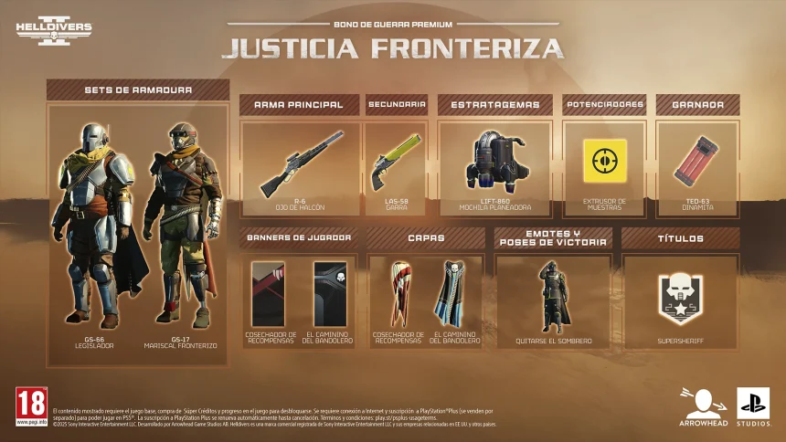 Helldivers 2: Justicia Fronteriza